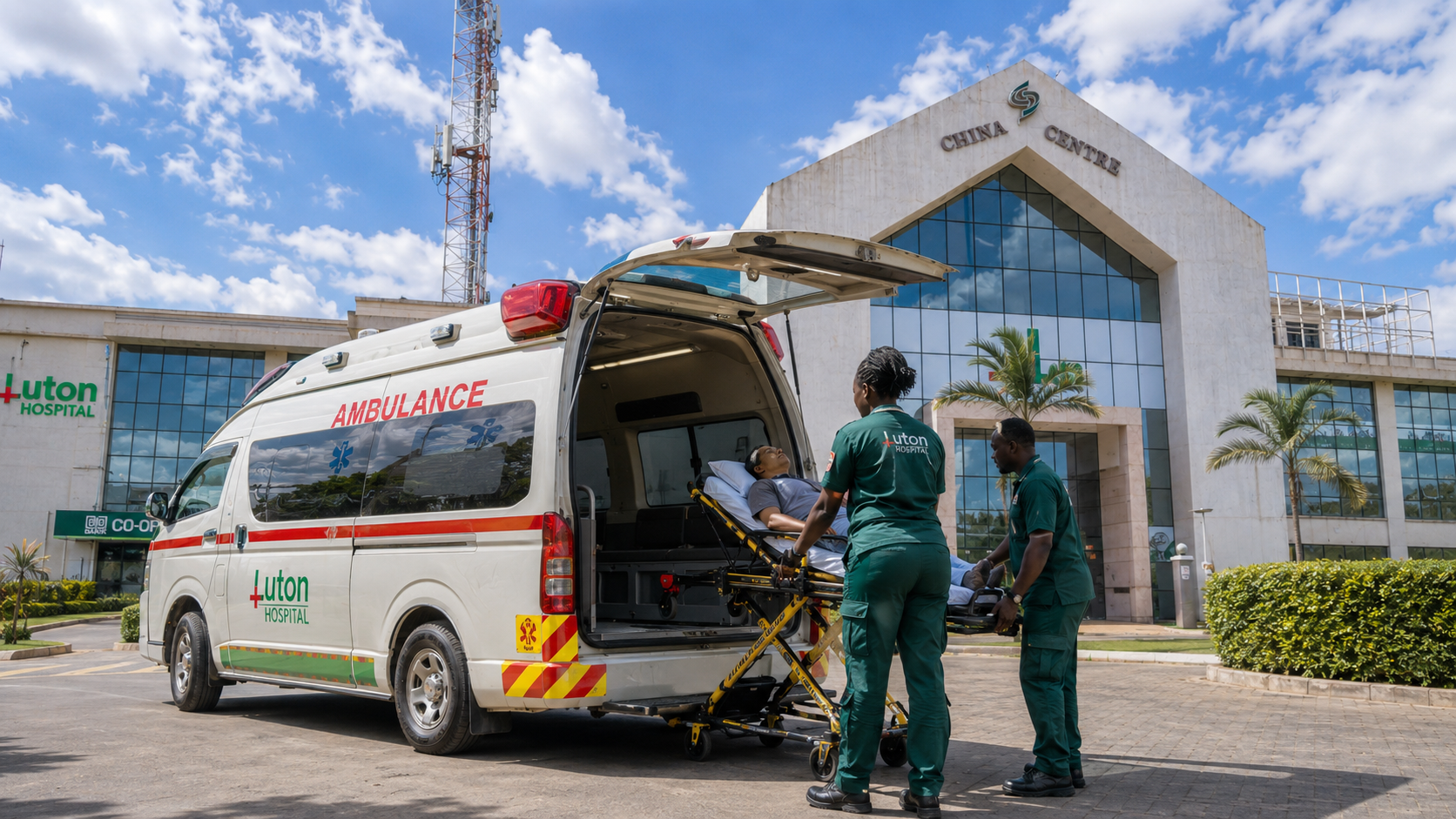 Emergency care at Luton Hospital