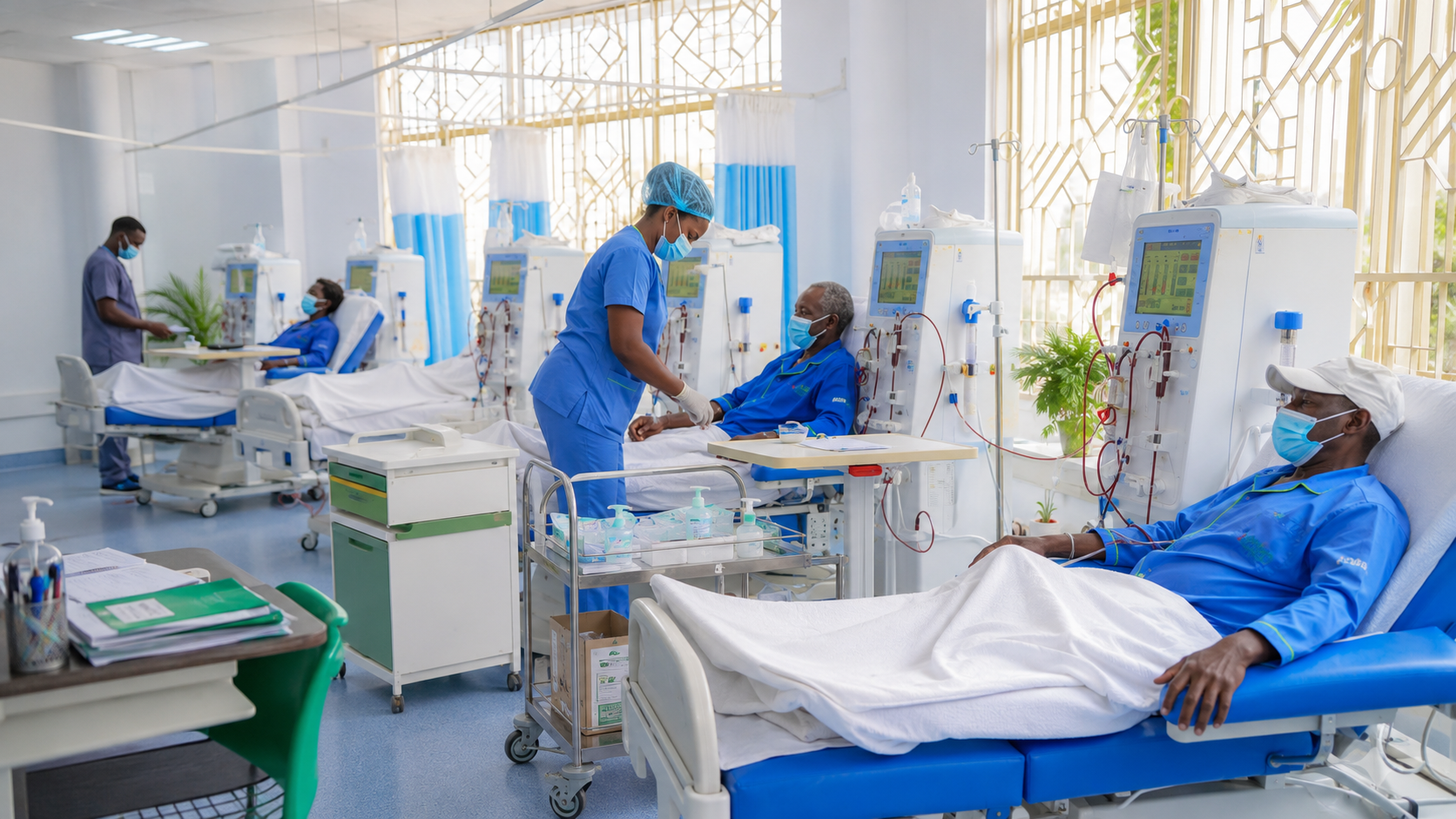 Dialysis and renal care at Luton Hospital