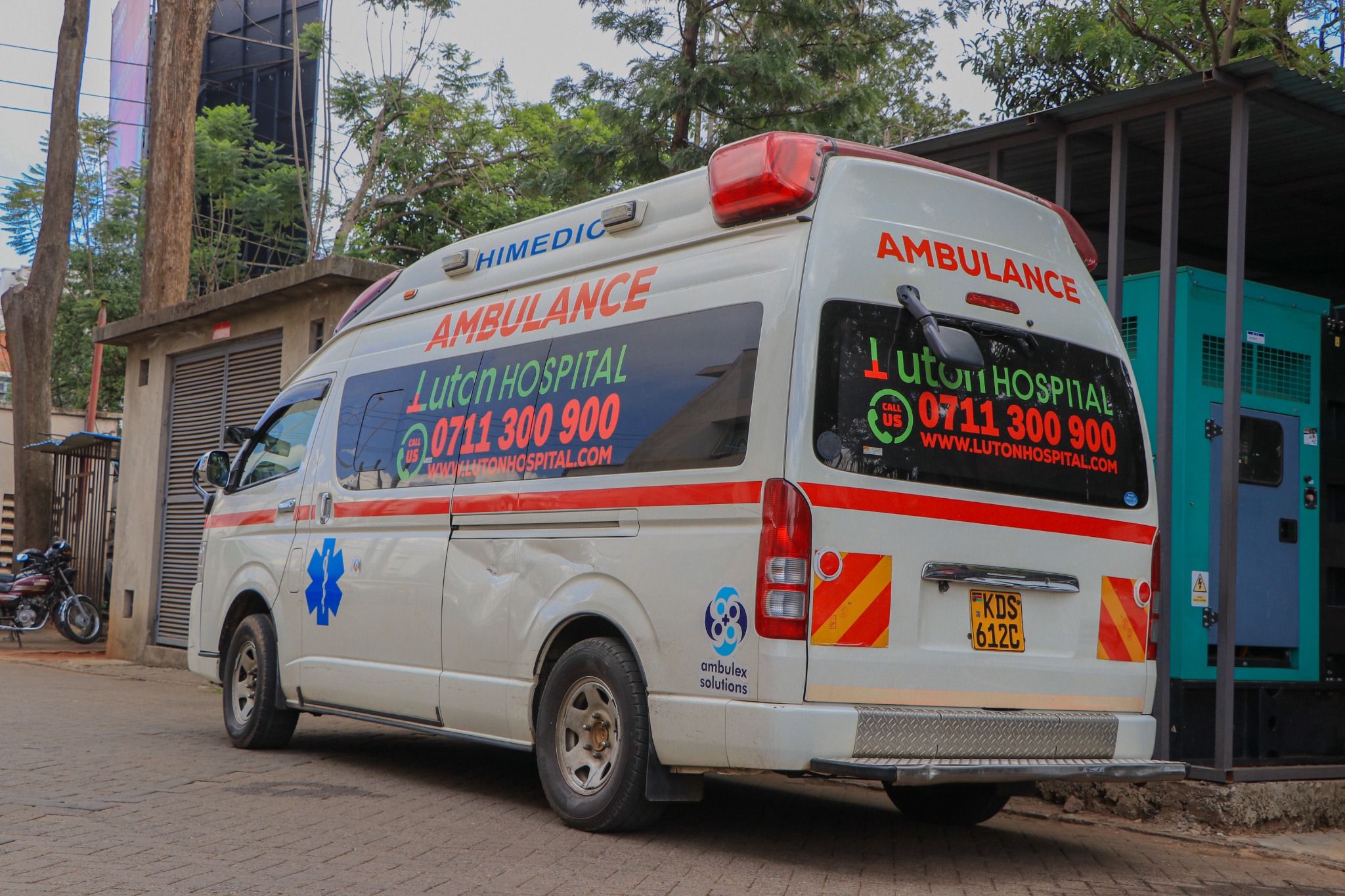 Ambulance services at Luton Hospital