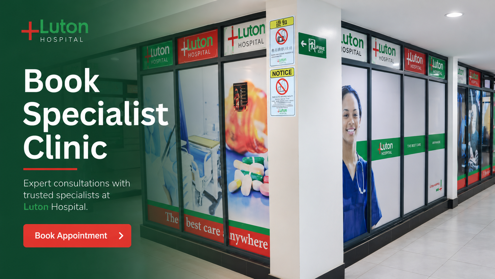 Book a specialist clinic